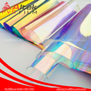 Màng nhựa PVC ánh kim 7 màu (Hologram)