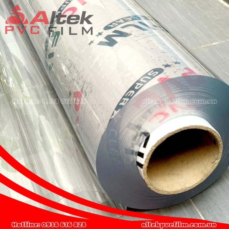 Màng Nhựa PVC Dẻo - Siêu Trong suốt (Màng gia áp) - ALTEK PVC FILM